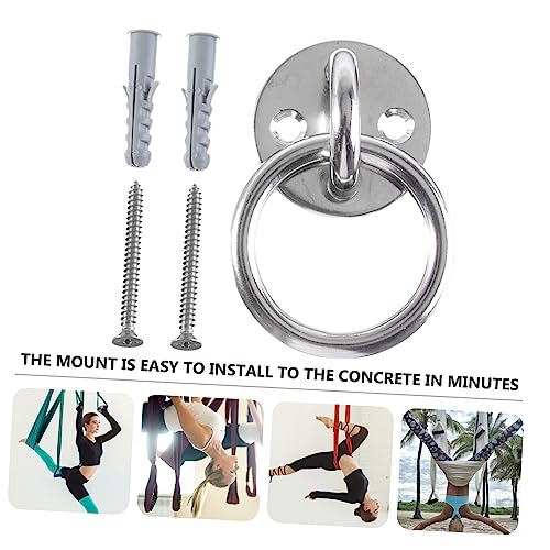 Sturdy Wall Mount Yoga Mount Fixed Disk for Ceiling Anchor Suspension Trainer Bracket