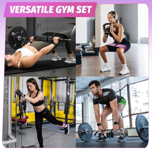Gym Barbell Pad Set: Hip Thrusts Pad for Squats Weight Lifting Gym Equipment Accessories