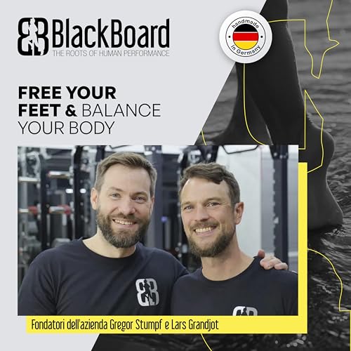 BlackBoard® Foot Trainer incl. Workshop & Training Center | Effective foot strengthening and stabilization | Leg axis training for joint pain prevention | Balance- and Stabilization trainer