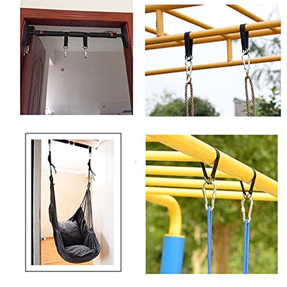 Tree Swing Straps Hanging Kit,Short Strap Sling 2Pcs 9.84inches Heavy Duty Hanging Straps Hammock Straps for Swing,Hammocks Hangers,Seat,Yoga,Sandbags,Pulley System,Home Gym
