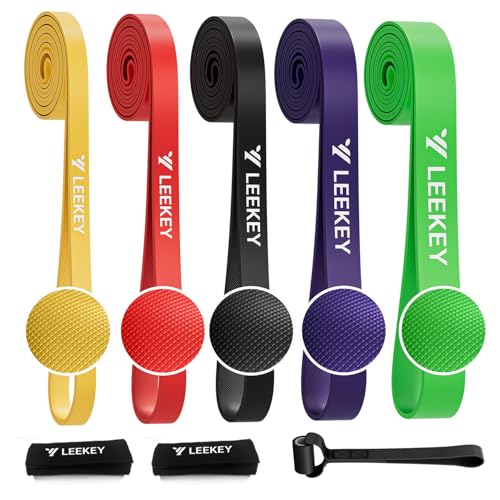 Pull Up Assistance Bands,5-125LB Resistance Bands with Grip、Door Anchor、Gym Bag - Exercise Bands for Full-Body Training, Fitness, Physical Therapy -USA Original Patent - style: 5-125LBS COLOR