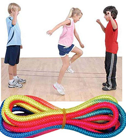 Fun a Ton Long Elastic Chinese Jump Rope for Kids (1 Ankle Skipping Rope). PE Equipment for Elementary School & Playground. Kids Exercise & Outdoor Game. Bulk Clearance Items. F-733-1 - size: 1 Pack