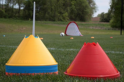 Kwik GoalSmall Disc Cones - color: Red