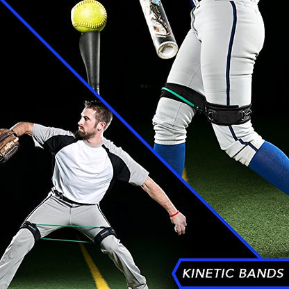 5-Tool Player Softball Baseball Training Equipment Kit - Resistance Band Body Weight Pitching Training Aids - Increase Throwing Velocity, Speed, Strength, Hitting Power/Average