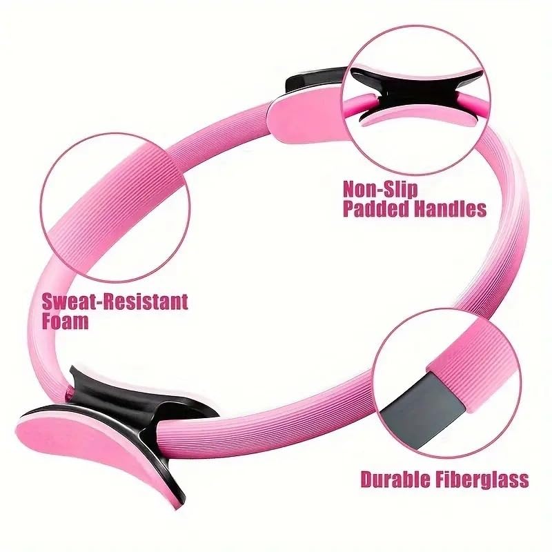 Pilates Essentials Kit for Women, Better Me Pilates Kit, 5-Piece Better Me Pilates Essentials Kit for Women, Booty Bands for Working Out Glutes Yoga Ball, Sculpt and Strengthen for Womens