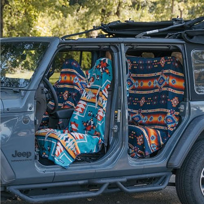 Sprints Athletic Running Towel, Full-Sized, Car Seat Cover - Performance Microfiber (Bohemian Nomad Noises) - color: Bohemian Nomad Noises
