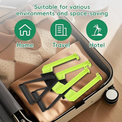 Portable Pull Up Bar for Doorway,Travel Pull Up Bar,Adjustable Home Gym Equipment,Dual Handle Design for Pull-Ups,Maximum Load Capacity of 330lb, No Screws Installation