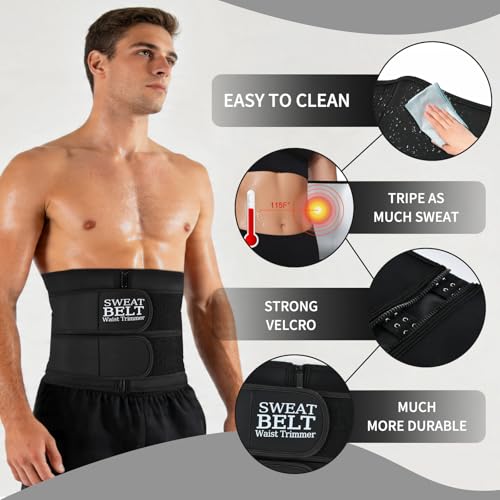 Waist Trainer Belt for Women and Men,Wrap Sport Girdle Belt