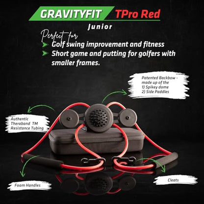 Golf Swing Performance Trainer Aid | Golf Swing Trainer Trusted by PGA Coaches | Backed by 30 Years Research | Elevate Your Golf Training | Enhance Strength, Stability, Rotation & Posture - style: Junior Kit - 2 bands for the developing junior