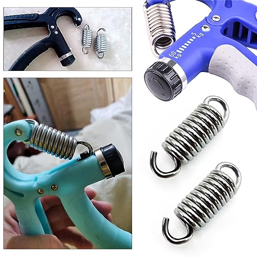 5 Pack Grip Strength Trainer Spring Replacement Stainless Steel Resistant Tension Springs For Hand Grip Strengthener Hand Gripper Squeezer Forearm Strengtheners Exerciser Repair Parts