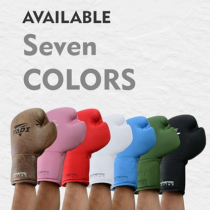 A2 Lace Up Boxing Gloves for Men and Women, Full Grain Cowhide Leather Professional Training and Sparring Gloves for Heavy Bag, Muay Thai, Kickboxing and MMA