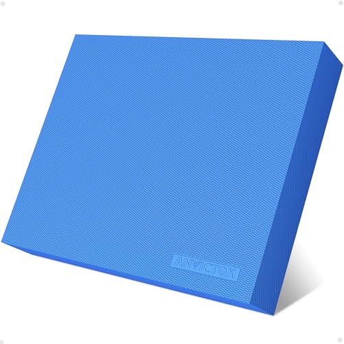 Balance Pad 15.8 * 13.2 * 2 inch,Large Balance Pad for Physical Therapy,Foam Balance Board for Rehabilitation Stability Workout Knee and Ankle Exercise Strength Training - color: Blue-L(15.8*13.2*2")