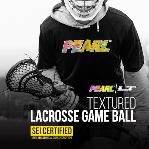 Pearl LT Textured Lacrosse Balls by Guardian Innovations - SEI Certified Meet NOCSAE Standards for Games. Official Game Balls of Top NCAA Programs, Tournaments and Leagues - color: Yellow, size: 50 Pack