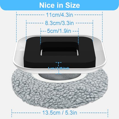 New Upgrade Furniture Movers Sliders - Multi-Surface Furniture Sliders - size: 4.3in 8+8Pack