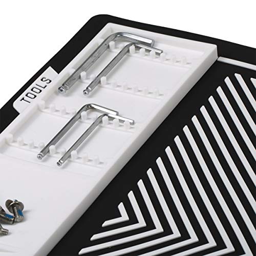 HK Army MAGMAT Magnetic Paintball Tech Mat - color: Black/White