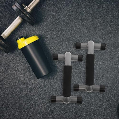 LALAFINA H-shaped Push up Bars Set for Strength Training, Non-slip Parallettes Handles, Portable Fitness Equipment for Home Chest Muscle Workout and Floor Exercises