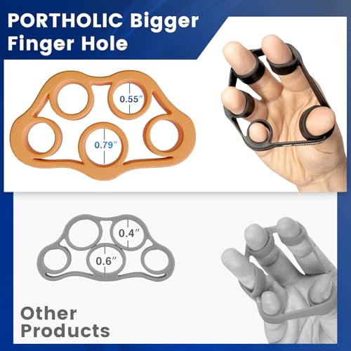 4 Pack Hand Exerciser Grip Strengthener, Finger Stretcher Hand Grip Resistance Bands Hand Strengthener Hand Strengthening Forearm Exerciser for Arthritis - color: green