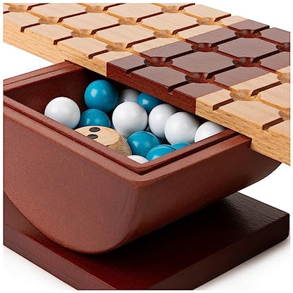 Rock Me Archimedes, Balancing Strategy Puzzle Marbles Family Board Game Retro STEM Learning Educational Toy, for Adults and Kids Ages 8 and up