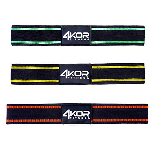 Resistance Loop Band Set, Perfect for Crossfit, Yoga, Physical Therapy, and Booty Building