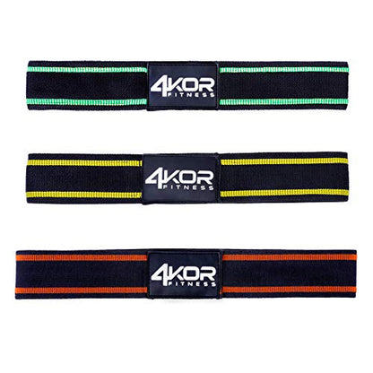 Resistance Loop Band Set, Perfect for Crossfit, Yoga, Physical Therapy, and Booty Building