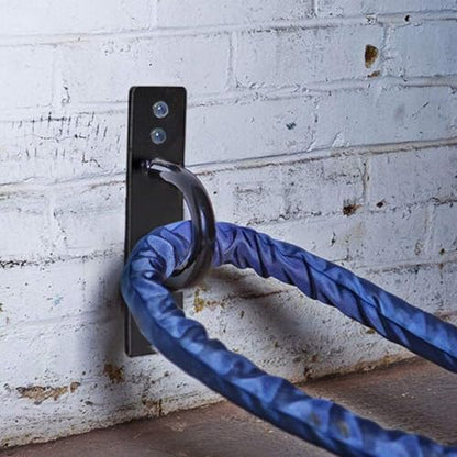 Battle Rope Anchor Stake Kit Wall Mount Bracket Metal for Strength Training Gym Hammock Suspension Straps Yoga