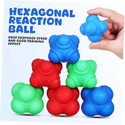 BESPORTBLE 6pcs Agility Reaction for Speed and Coordination Training Low High Difficulty Use Fun Ages