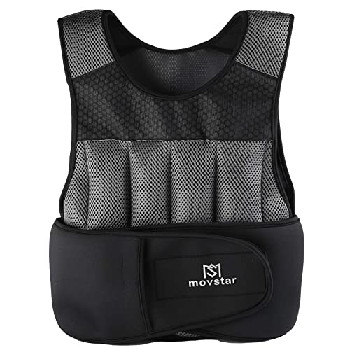 Adjustable Weighted Vest Women Men with Reflective Design 10lbs,20lbs Workout Vest for Strength Training, Walking, Jogging, Weightlifting, Running Men Women - size: 20lbs