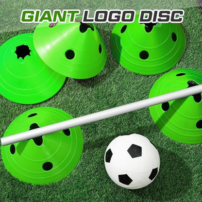 Jumbo Soccer Cones Big Training Disc Cone - color: Green