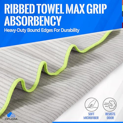 5 Pack Microfiber Gym Towels – Quick Dry, Super Absorbent, Lightweight & Compact Sweat and Workout Towels for Travel, Camping, Hot Yoga, Beach, and Sports (16 * 32" (5 Pack))