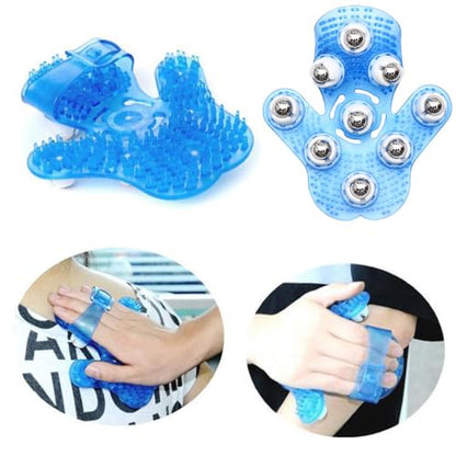 Manual Massage Ball Roller Small Handheld Massage Therapy and Relax Tool Body Massager Gloves Leg Massage Tools for Muscle Tension Relief Neck Back Joint Shoulder Foot Hand Thigh Tummy Butt