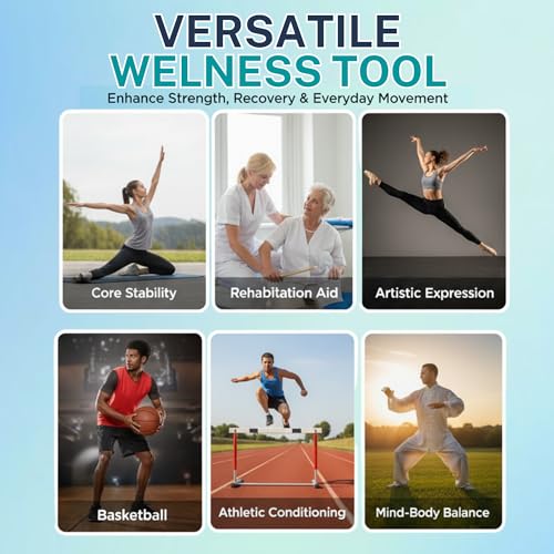 Birchwood Ankle Strengthener 5-IN-1 Ankle Foot Strengthener Exerciser for Sprained Ankle,Stability. Single Leg Balance Board, Posture Corrector, Posture Correction & Plantar Fasciitis Relief