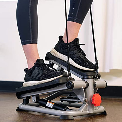 Sunny Health & Fitness Mini Stepper w/LCD Monitor & Adjustable Step Height - color: Grey