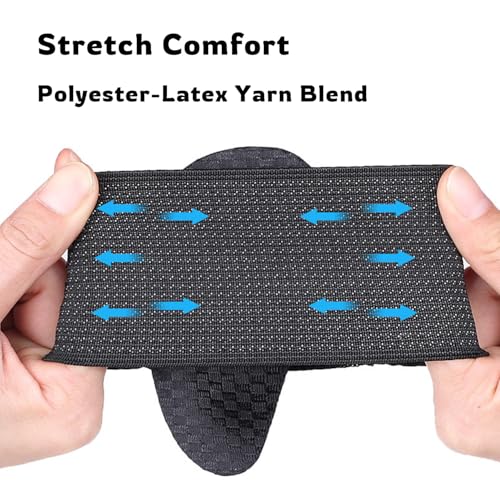 Arch support for plantar fasciitis relief, non-slip elastic arch support band, EVA cushioning, suitable for flat feet, collapsed arches, high arched feet, suitable for all shoes (Medium)