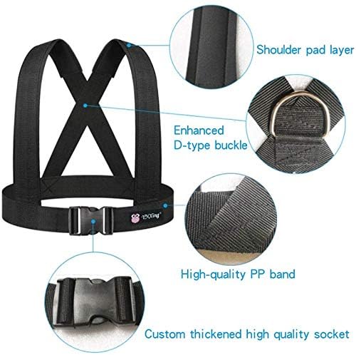 Resistance Training Rope Explosive Force Bounce Physical Training Resistance Rope Improving Speed, Stamina and Strength - color: Black-16.4ft Kit