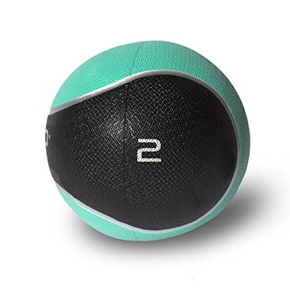 Cap Barbell Weight Medicine Ball | 2-12lb Options - style: 2-Pound - Teal