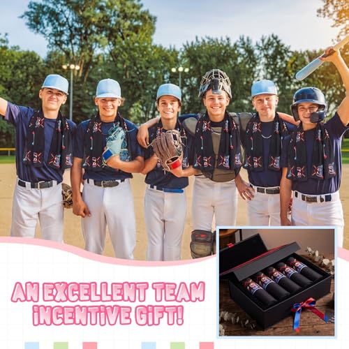 12 Pcs Baseball Party Favors Towels 67 Ice Cream Drip, Cooling Towels 40" x 12" Team Gift for Workout Gym Sport Party Favors Swim Youth(67 Baseball)