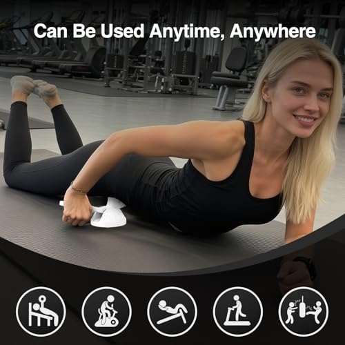 Psoas Release Tool-Hip Flexor Release Tool Fully Adjustable for Iliacus,Waist Pain Sciatica,Back&Posture Relief,Massage Hook and Trigger Point Massage Tool - color: White
