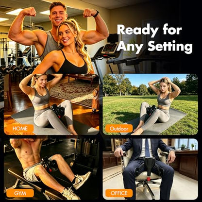 Thigh Trainer with Resistance Band, Adjustable Inner Thigh Exerciser 22–77 lbs, Hip & Leg Workout Equipment for Home Strength Training, Pelvic Floor Support for Men & Women