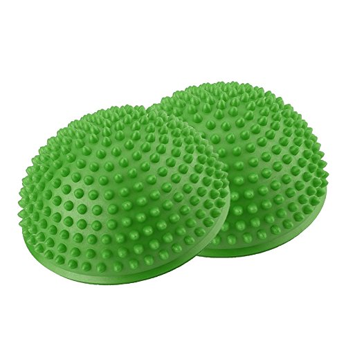 Balance Ball, Foot Massage and Stability Training with Textured Surface Pilates Accessory for Yoga Fitness Gymnastics Home Workout