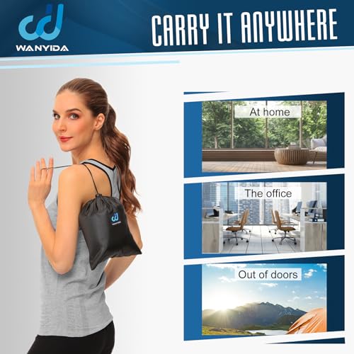 Foot and Calf Stretcher for Plantar Fasciitis, Achilles Tendonitis, Heel Spurs, Drop Foot. Yoga Stretching Strap for Leg, Thigh and Hamstring (Blue) - color: Blue
