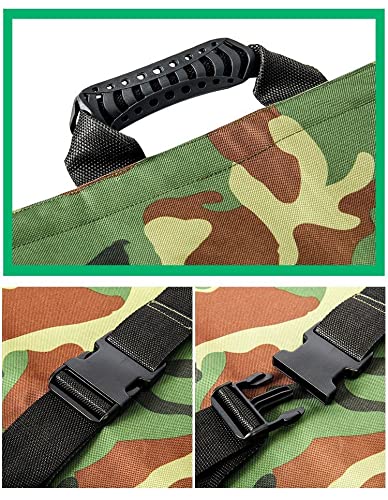 Waterproof Portable Stretcher - Soft Folding Emerncy Stretcher with 12 Handles for Hospitals, Sports Venues & Ambulance - Lifesaving Transfer Board - size: B