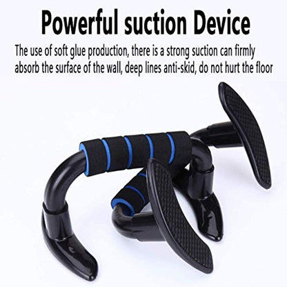 Push Up Bars - Home Workout Equipment Pushup Handle with Cushioned Foam Grip and Non-Slip Sturdy Structure The Handles for Floor are Great
