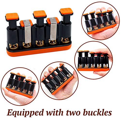 Finger Strengthener, Guitar Beginner Exercier, Finger Trainer, Hand Grip Strength Trainer for Athletes,Musicians