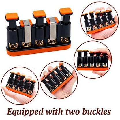 Finger Strengthener, Guitar Beginner Exercier, Finger Trainer, Hand Grip Strength Trainer for Athletes,Musicians