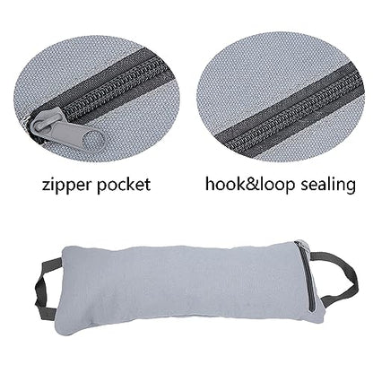 Yoga Sandbag Workout Bag, Sand Bags with Two Handle Design for Weight Training，Yoga Weights and Resistance Training（8.3x20.9In，Not Filled with Sand）