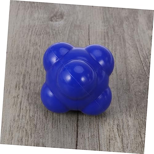 VANZACK Baseball Agility Reaction Ball 58mm Hexagonal Silicone Ball Reaction Training for Hand-Eye Coordination Reflexes