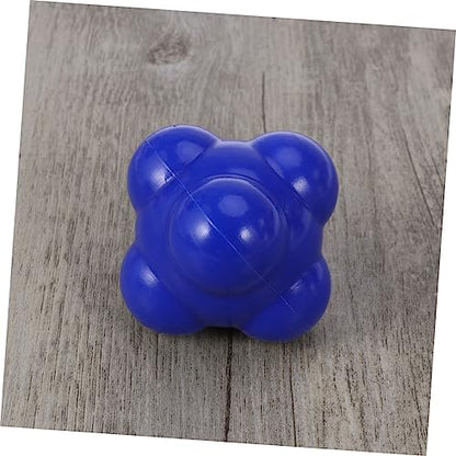 VANZACK Baseball Agility Reaction Ball 58mm Hexagonal Silicone Ball Reaction Training for Hand-Eye Coordination Reflexes