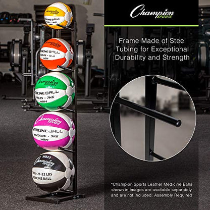 Champion Sports Medicine Ball Storage – Durable Racks & Trees for Organized Gym, Fitness & Sports Storage