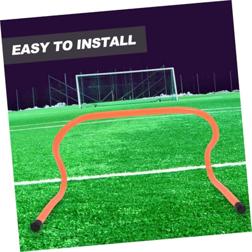 4pcs Agility Hurdles Plastic Training Barriers for Speed and for Soccer Football and Track Practice for Boys and Girls and Athletes