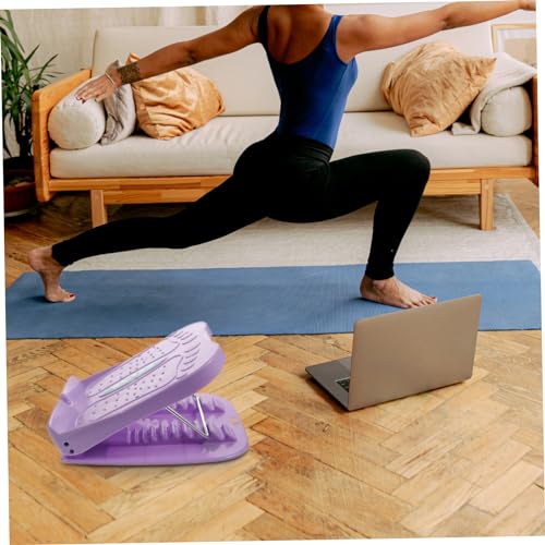 Toyvian Folding Stretch Board for Home Fitness Inclined Pedal for Body Stretching Sturdy Non-Slip Design for Calf and Leg Stretching Compact Exercise Equipment